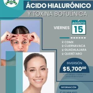 curso Ácido hialurónico y toxina botulínica