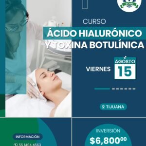 curso de Ácido hialurónico y toxina botulínica