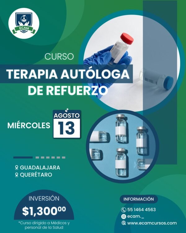 curso terapia autóloga de refuerzo