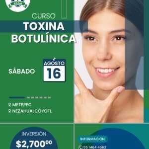 curso toxina botulínica