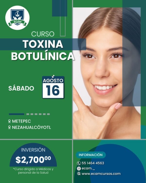 curso toxina botulínica