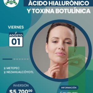 curso Ácido hialuronico y toxina botulínica