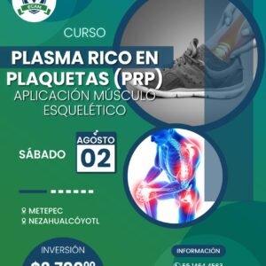 curso plasma rico en plaquetas (prp)