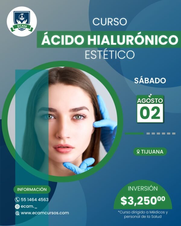 curso Ácido hialurónico estético