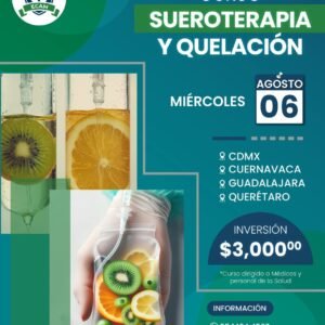 curso de sueroterapia y quelación