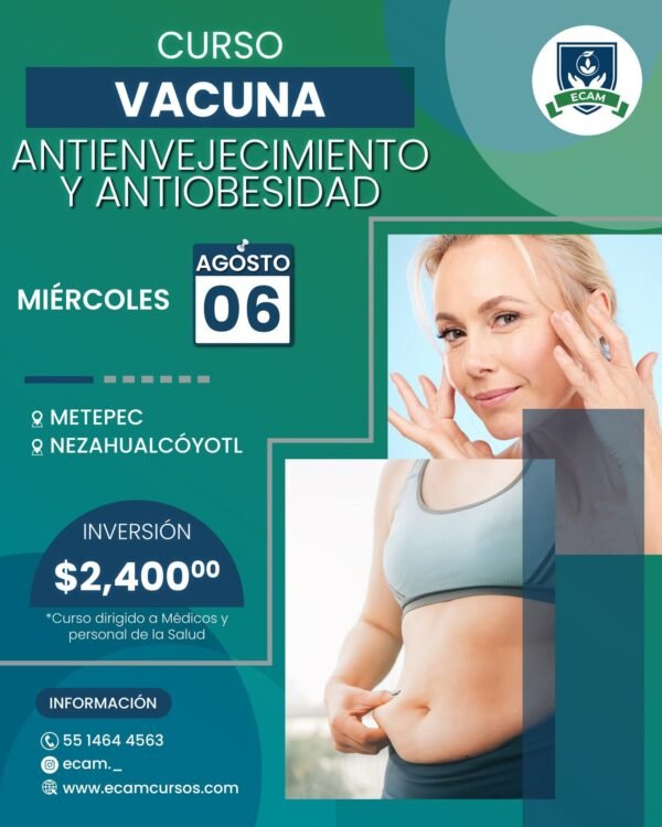 curso de vacuna antienvejecimiento y antiobesidad