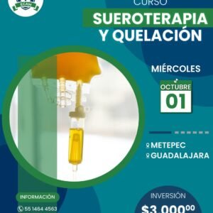 curso de sueroterapia y quelación