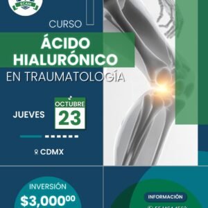 cuso Ácido hialurónico en traumatología
