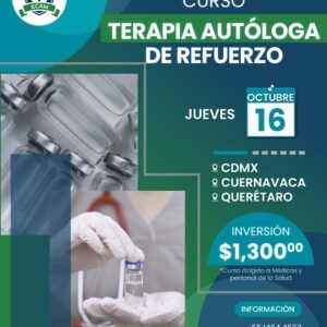 curso terapia autóloga de refuerzo
