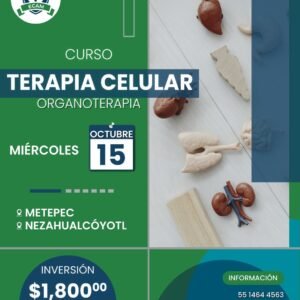 curso terapia celular organoterapia